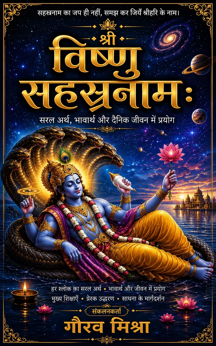 श्री विष्णु सहस्रनामः book cover